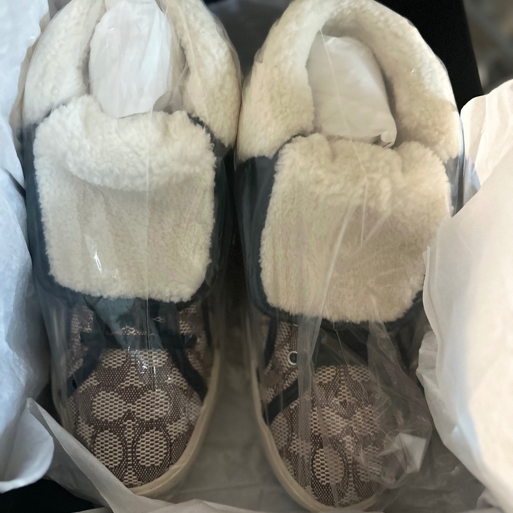 Coach Foldover High Top Sneaker